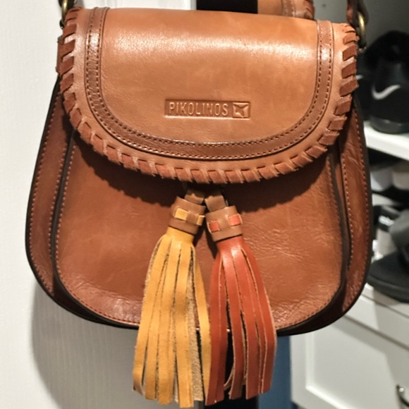 PIKOLINOS Handbags - PIKOLINOS Crossbody Saddle Bag